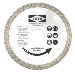 VOREL TARCZA DIAMENTOWA 125mm TURBO 08752 TOYA
