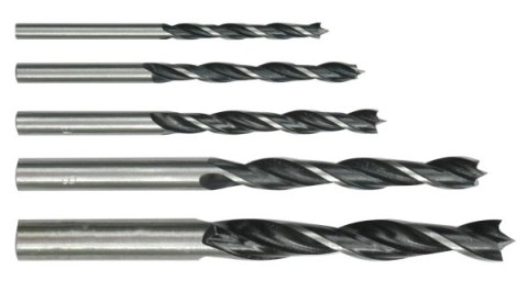 VOREL WIERTŁA DO DREWNA KPL. 5szt. 4 - 10mm 22350 TOYA