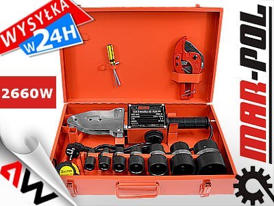 MAR-POL ZGRZEWARKA DO RUR PCV DUŻA /1500W MAR-POL