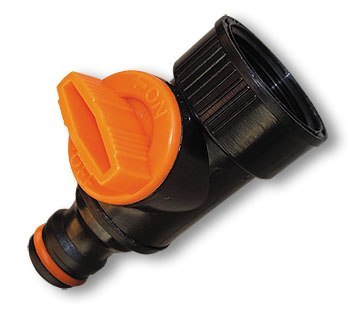 PRZYŁĄCZE NA KRAN 3/4" Z ZAWOREM /BS BRADAS