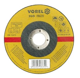 VOREL TARCZA DO CIĘCIA METALU 115 x 1,0 x 22,2mm 08630 TOYA