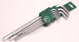 JONNESWAY IMBUSY CALOWE BARDZO DŁUGIE 9 elem. H03SM209S JONNESWAY