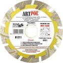 TARCZA DIAMENTOWA 230 x 22,2mm SEGMENTOWA SZYBKIE I GŁĘBOKIE CIĘCIE /AR ARTPOL