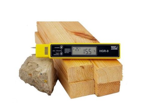 WILGOTNOŚCIOMIERZ DREWNA I BETONU HGR-9 TANEL