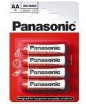 PANASONIC BATERIA AA R6R BLISTER 4szt. PANASONIC