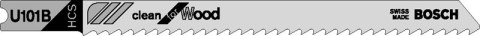 BOSCH BRZESZCZOT DO WYRZYNARKI 3 szt U101B DREWNO BOSCH