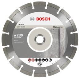 BOSCH TARCZA DIAMENTOWA 230x22 SEGMENTOWA CONCRETE BOSCH