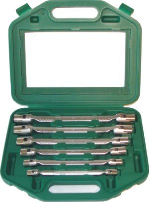 JONNESWAY KLUCZE NASADOWO-PRZEGUBOWE KOMPLET 6szt. W43A106S JONNESWAY