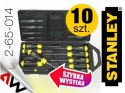 STANLEY WKRĘTAKI 10cz.CUSHION GRIP PŁ + PZ STANLEY