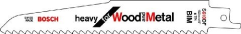 BOSCH BRZESZCZOT DO PIŁY SZABLASTEJ DREWNO METAL S610DF 5 szt BOSCH