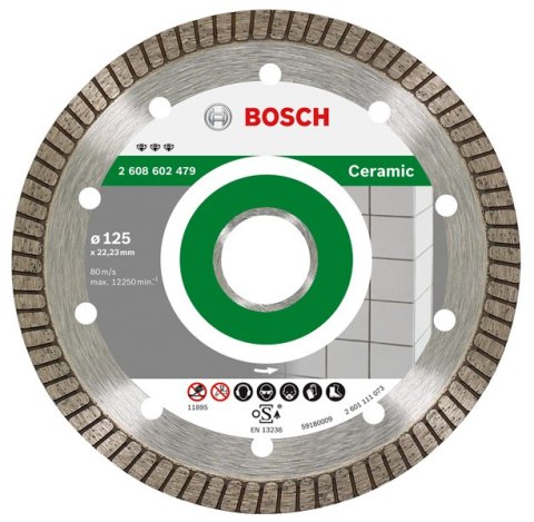BOSCH TARCZA DIAMENTOWA 115x22 TUR CERAMIC EC BOSCH