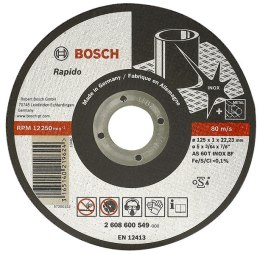 BOSCH TARCZA DO METALU 115mm x 1,0mm x 22mm RAPIDO BOSCH