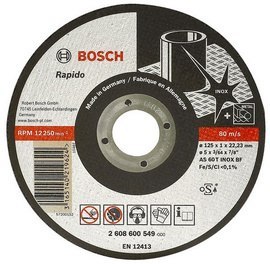 BOSCH TARCZA DO METALU 115mm x 1,0mm x 22mm RAPIDO BOSCH