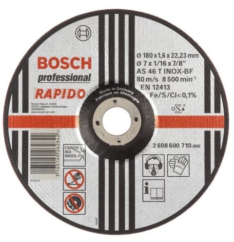 BOSCH TARCZA MET.230mm x 1,9mm x 22mm EXPERT FOR INOX BOSCH