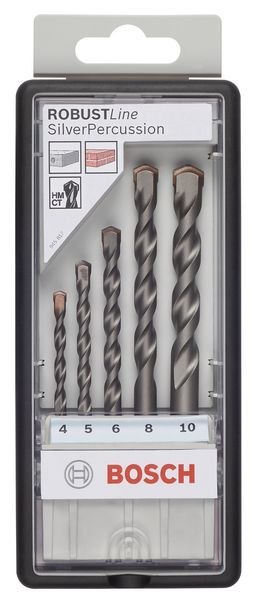 BOSCH WIERTŁO BETON SILVER 5szt ROBUST BOSCH