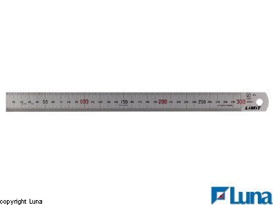 LIMIT LINIJKA STALOWA BEZODBŁYSKOWA 300 LIMIT