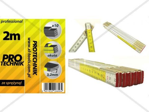PRO MIARA SKŁADANA DREWNIANA B7 1m PRO