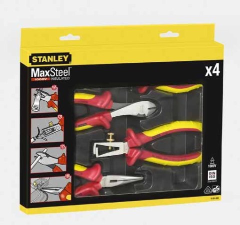 STANLEY SZCZYPCE MAX STELL VDE KPL.4szt. STANLEY