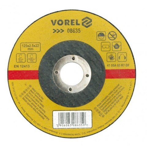 VOREL TARCZA DO CIĘCIA METALU 350x3,5x32mm 08644 TOYA