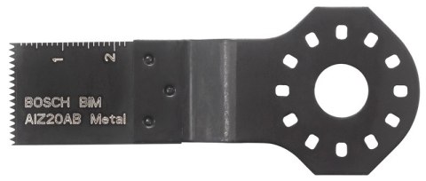 BOSCH BRZESZCZOT BIM DO CIĘCIA WGŁĘBNEGO AIZ 20 AB METAL 20 x 20 mm BOSCH