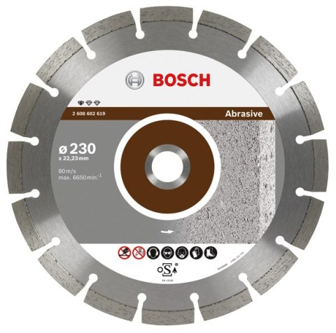 BOSCH TARCZA DIAMENTOWA 125x22 SEG ABRASIVE BOSCH