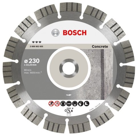 BOSCH TARCZA DIAMENTOWA 230x22 SEG CONCRETE BOSCH