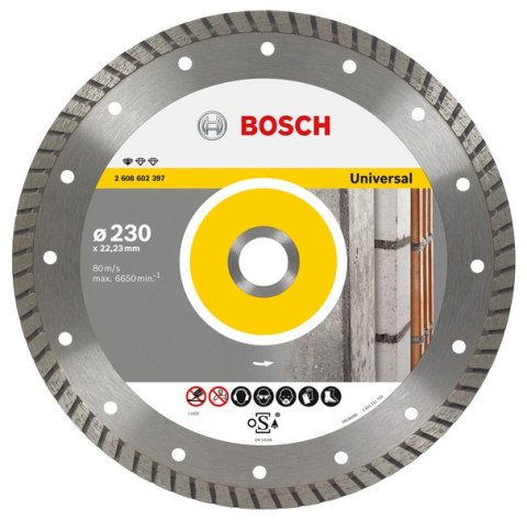 BOSCH TARCZA DIAMENTOWA 230x22 TUR UNIV BOSCH