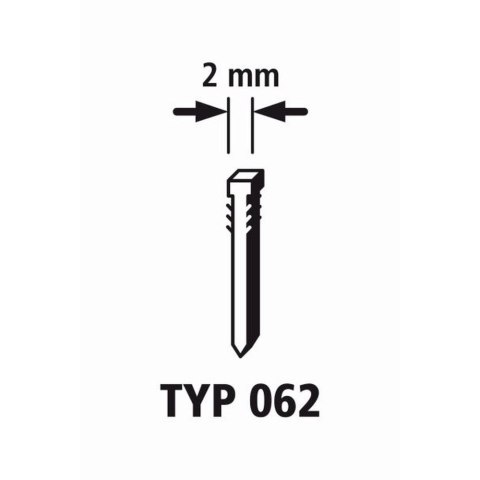 Gwoździe TYP 62/14 Wolfcraft - twarda stal WF7234000