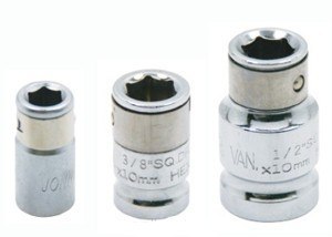 JONNESWAY ADAPTER 3/8" DO KOŃCÓWEK 6kt. 1/4" JONNESWAY