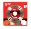 MILWAUKEE TARCZA DIAMENTOWA SEGMENTOWA DU 125 x 22,2mm MILWAUKEE