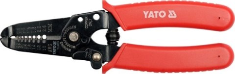 YATO ŚCIĄGACZ IZOLACJI UNIWERSALNY 160mm 20-10AWG, 0,8 do 2,6mm 2319 YATO