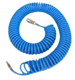 ADLER PRZEWÓD / WĄŻ PNEUMATYCZNY SPIRALNY 6,5 x 10mm 15m POLIURETANOWY, ZE ZŁĄCZKAMI ADLER