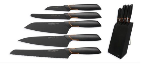 FISKARS ZESTAW 5 NOŻY W BLOKU EDGE FISKARS