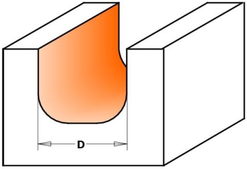 CMT FREZ DO CZASZ I KORYTEK HM D=31,7 I=16 R=6,4 S=12 CMT