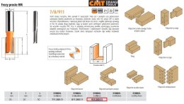 CMT FREZ PROSTY KRÓTKI HM D=20 I=20 L=50 S=8... CMT