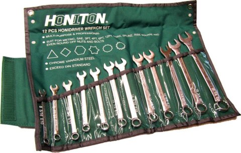 HONITON KLUCZ PŁ-O PŁA. 12szt./8-22mm HONITON