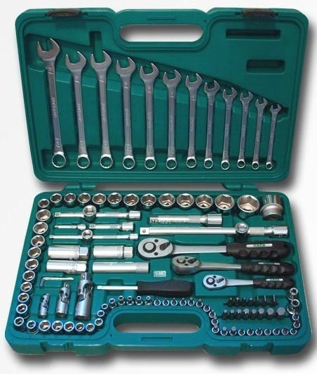 HONITON ZESTAW KLUCZY 111 ELEMENTÓW 1/4"-3/8"-1/2" HONITON