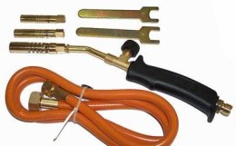 PALNIK LUTOWNICZY + 3 KOŃCÓWKI SILVER SILVER