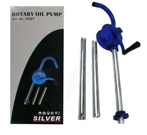 POMPA RĘCZNA DO OLEJU 3cz. 1"/SILVER SILVER