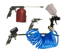 SILVER ZESTAW NARZĘDZI PNEUMATYCZNYCH 5 elem. SILVER