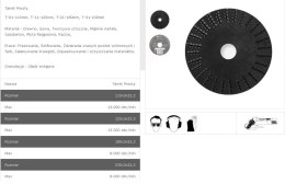 TARPOL TARNIK PROSTY FI = 125mm x 3 x 22,2mm, GŁADŹ WSTĘPNA T-11 TARPOL