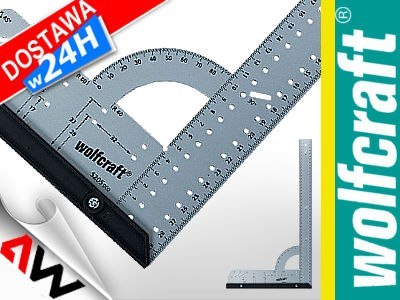 WOLFCRAFT KĄTOWNIK UNIWERSALNY 280x500mm WOLFCRAFT