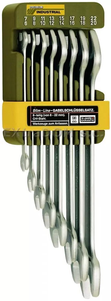 PROXXON KPL.KLUCZ PŁ. 8cz /6-22mm/ PROXXON