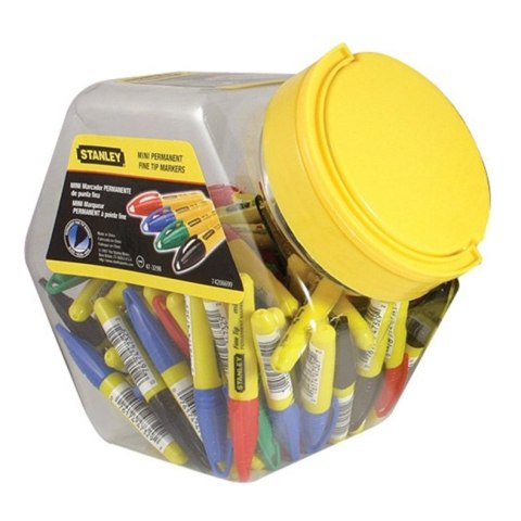 STANLEY MARKER MINI TIP MINI MIX KOLORÓW 72szt. 1-47-329 STANLEY