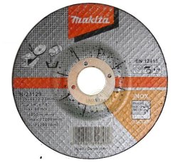 TARCZA DO SZLIFOWANIA METALU, INOX 230x6x22,3mm DO CIĘŻKICH ZASTOSOWAŃ MAKITA