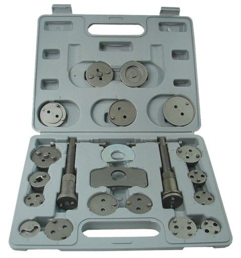 ZESTAW DO TŁOCZKÓW HAMULCOWYCH 21części /SILVER SILVER