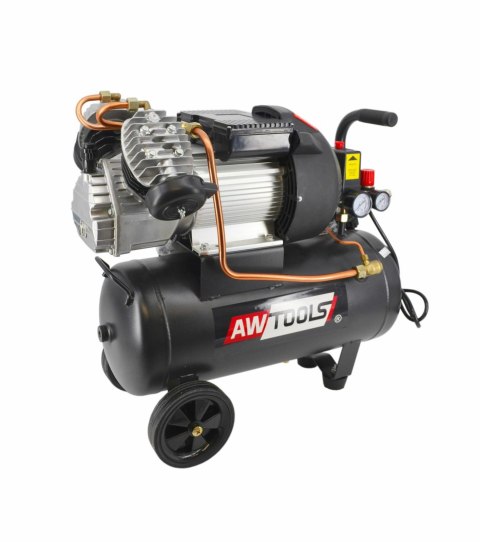 AWTOOLS SPRĘŻARKA OLEJOWA ZVA-50L V WYDAJNOŚĆ 370/min. ZBIORNIK 50l AWTOOLS