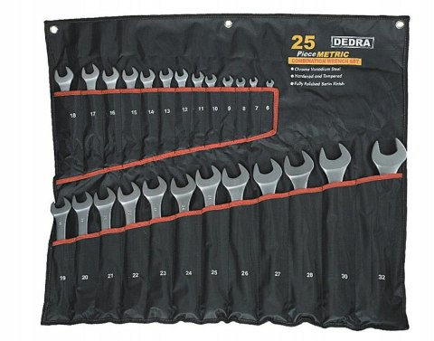 DEDRA.KLUCZ PŁ-OCZ.CRV 25szt/6-32mm/ DEDRA