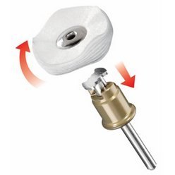DREMEL EZ SPEEDCLIC: TARCZA POLERSKA Z TKANINY DREMEL