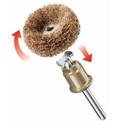 DREMEL EZ SPEEDCLIC: TARCZE ŚCIERNE DO WYKAŃCZANIA POWIERZCHNI, ZIARNISTOŚĆ 180 i 280 DREMEL